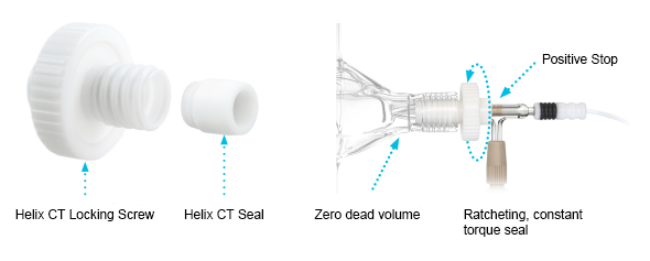 Quartz Spray Chamber for IsoMist LOL V2