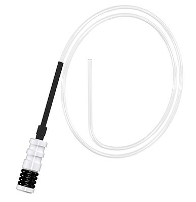 [70-803-1853] Probe Connecting Line 0.3mm ID (Black)