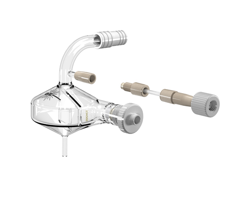 [20-809-4560] Twister Spray Chamber with Matrix Port and Helix CT