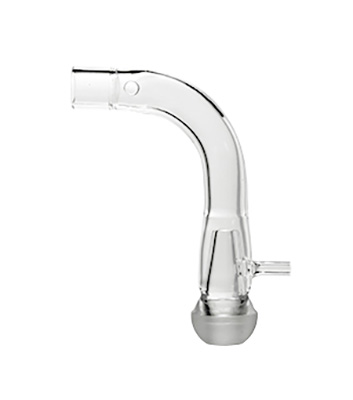 [21-809-3771] Quartz Adaptor MB19, 90deg with Aux Port