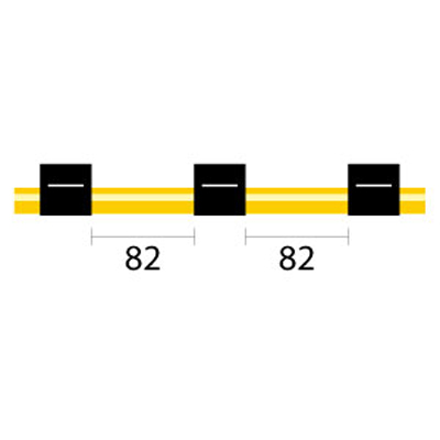 [0.76-BLK3B-SF] Solva Flex Pump Tube 3 tag 0.76mm ID Black/Black (PKT 12)