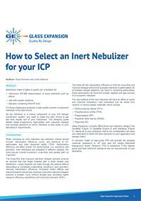Inert Nebulizer FLyer