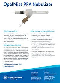 OpalMist Nebulizer Flyer